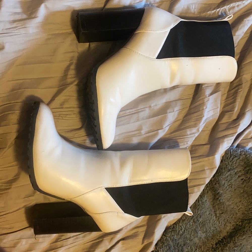 White boots!